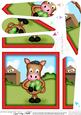 Gigi the Horse Fan Pyramage Topper