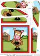 Gigi the Horse Fan Pyramage Topper