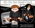 3D on the Shelf Card Kit - Little Scotsman Niall in Kilt