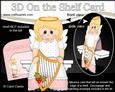 3D on the Shelf Card Kit - Little Christmas Nativity Angel
