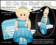 3D on the Shelf Card Kit - Little Snow Queen Krystal