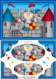 A5 Bert the Knight Scallop Corners and Pyramage