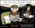 3D on the Shelf Card Kit - Old Man Racing Punter Aubrey