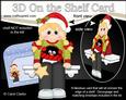3D on the Shelf Card Kit - Little Christmas Jumper Boy