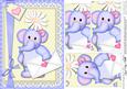 A5 Lola Elephant's Letter Pyramage Topper