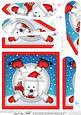 Xmas Oops Westie Dog Snowball Fan Pyramage Topper