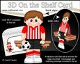 3D on the Shelf Card Kit - Little Footballer Colin