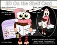 3D on the Shelf Card Kit - Christmas Carol Singing Hoot Owl