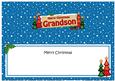 Large Dl Xmas Grandson Trees Signpost Insert