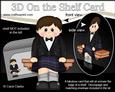 3D on the Shelf Card Kit - Little Scotsman Blair in Kilt