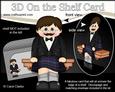 3D on the Shelf Card Kit - Little Scotsman Alick in Kilt