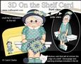 3D on the Shelf Card Kit - Gossip Galz - Crochet Cristy