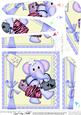 Lola Elephant Goes Shopping Fan Pyramage Topper