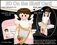 3D on the Shelf Card Kit - Little Christmas Nativity Angel