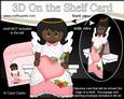 3D on the Shelf Card Kit - Ethnic Christmas Nativity Angel