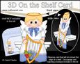 3D on the Shelf Card Kit - Christmas Nativity Boy Angel