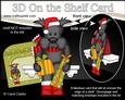 3D on the Shelf Card Kit - Christmas Hamish Scottie Dog