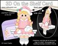 3D on the Shelf Card Kit - Little Christmas Ice Skater