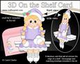 3D on the Shelf Card Kit - Little Christmas Ice Skater
