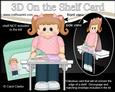 3D on the Shelf Card Kit - Little Crafter Ella