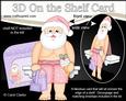 3D on the Shelf Card Kit - Christmas Santa on the Beach