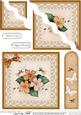 Pretty Viola Quick Card Wavy Corner Side Stacker Topper