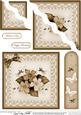 Pretty Viola Quick Card Wavy Corner Side Stacker Topper