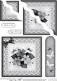Pretty Viola Quick Card Wavy Corner Side Stacker Topper