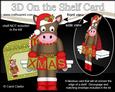 3D on the Shelf Card Kit - Little Christmas Gigi Horse