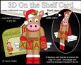 3D on the Shelf Card Kit - Little Christmas Gigi Horse
