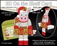 3D on the Shelf Card Kit - Little Christmas Gigi Horse