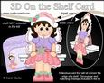 3D on the Shelf Card Kit - Little Christmas Fairy