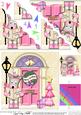Christmas Gigi Horse Scallop Corner Stacker Topper