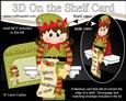 3D on the Shelf Card Kit - Christmas Little Elf