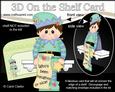 3D on the Shelf Card Kit - Christmas Little Elf