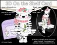 3D on the Shelf Card Kit - Little Christmas Cat Muffin