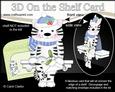3D on the Shelf Card Kit - Little Christmas Cat Muffin