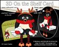 3D on the Shelf Card Kit - Christmas Pip Penguin