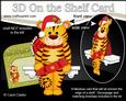 3D on the Shelf Card Kit - Little Christmas Tinker the Tiger