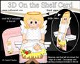 3D on the Shelf Card Kit - Little Christmas Nativity Angel