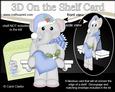 3D on the Shelf Card Kit - Little Christmas Elephant