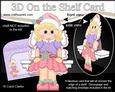 3D on the Shelf Card Kit - Little Christmas Fairy