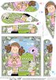 Girlz Zoe's Teddy Fan Pyramage Topper