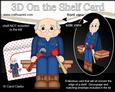 3D on the Shelf Card Kit - Old Man Plumber Len