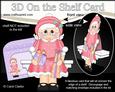 3D on the Shelf Card Kit - Christmas Mrs Claus Presents