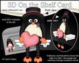 3D on the Shelf Card Kit - Little Bridegroom Pip Penguin