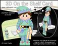 3D on the Shelf Card Kit - Little Christmas Elf Presents