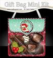 3D Xmas Rudolph Gift Bag Mini Kit