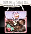 3D Xmas Bobbin Robin Gift Bag Mini Kit