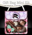 3D Xmas Snowman Rio Gift Bag Mini Kit
